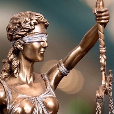 Golden Justice Statue